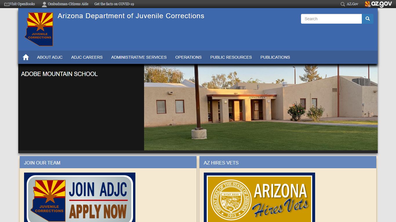 Arizona Department of Juvenile Corrections | Safer ...
